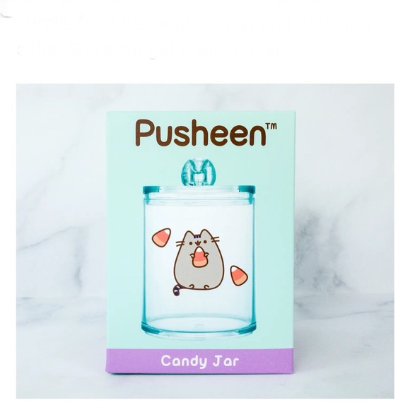 Pusheen subscription box exclusive candy corn candy jar - Picture 4 of 10
